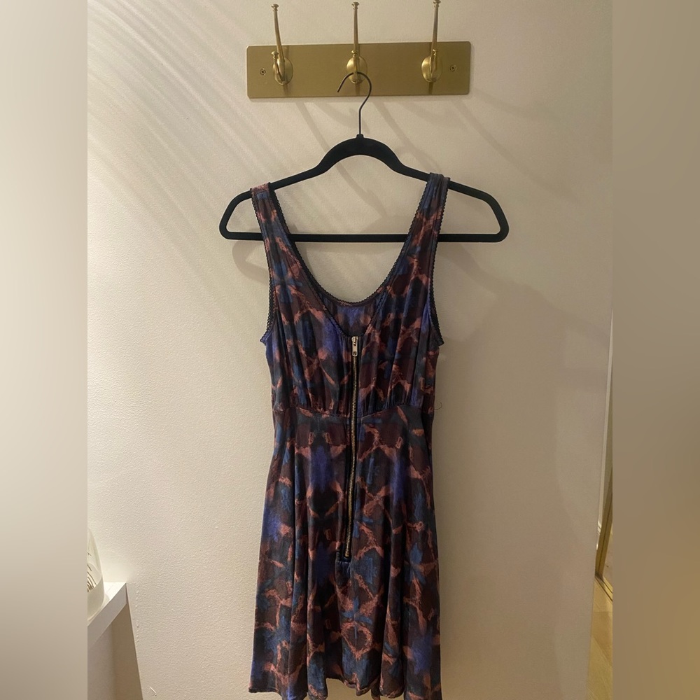 Free people mini dress - size 0 - multi color